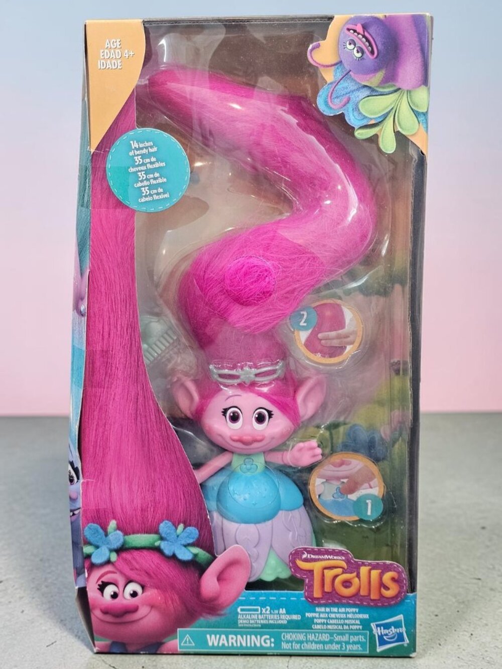 TROLLS DreamWorks Hair in the Air Poppy